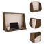 Bureau flottant mural 41 "brun-2135780902