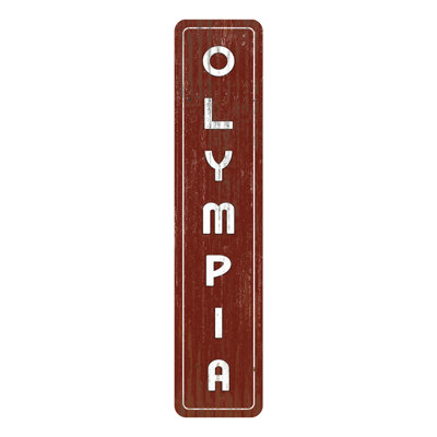 Panneau Olympia Stadium, impression sur métal