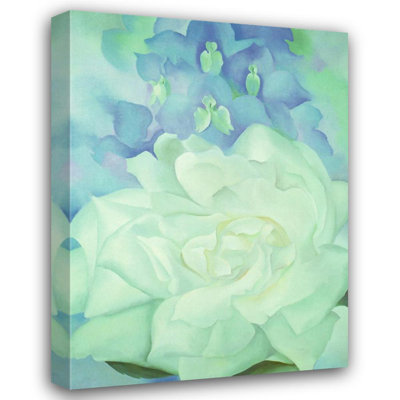 White Rose with Larkspur No. 2, 1927 MCG-PF1066
