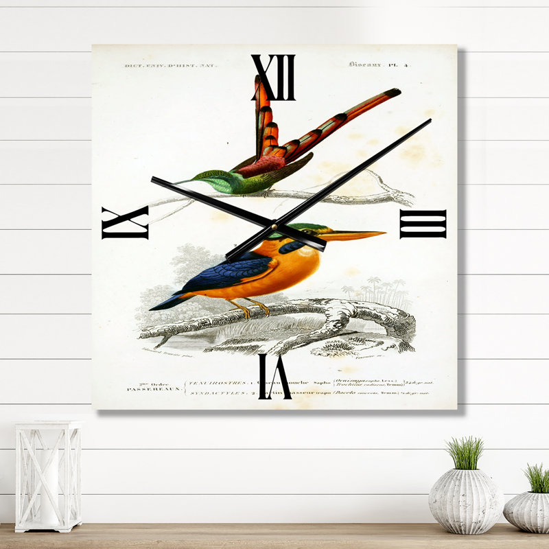 Horloge murale rétro Vintage I, Petit
