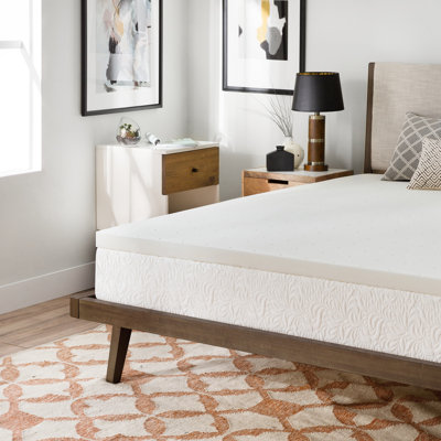 Surmatelas en mousse mémoire de 5 cm, ventilé et respirant