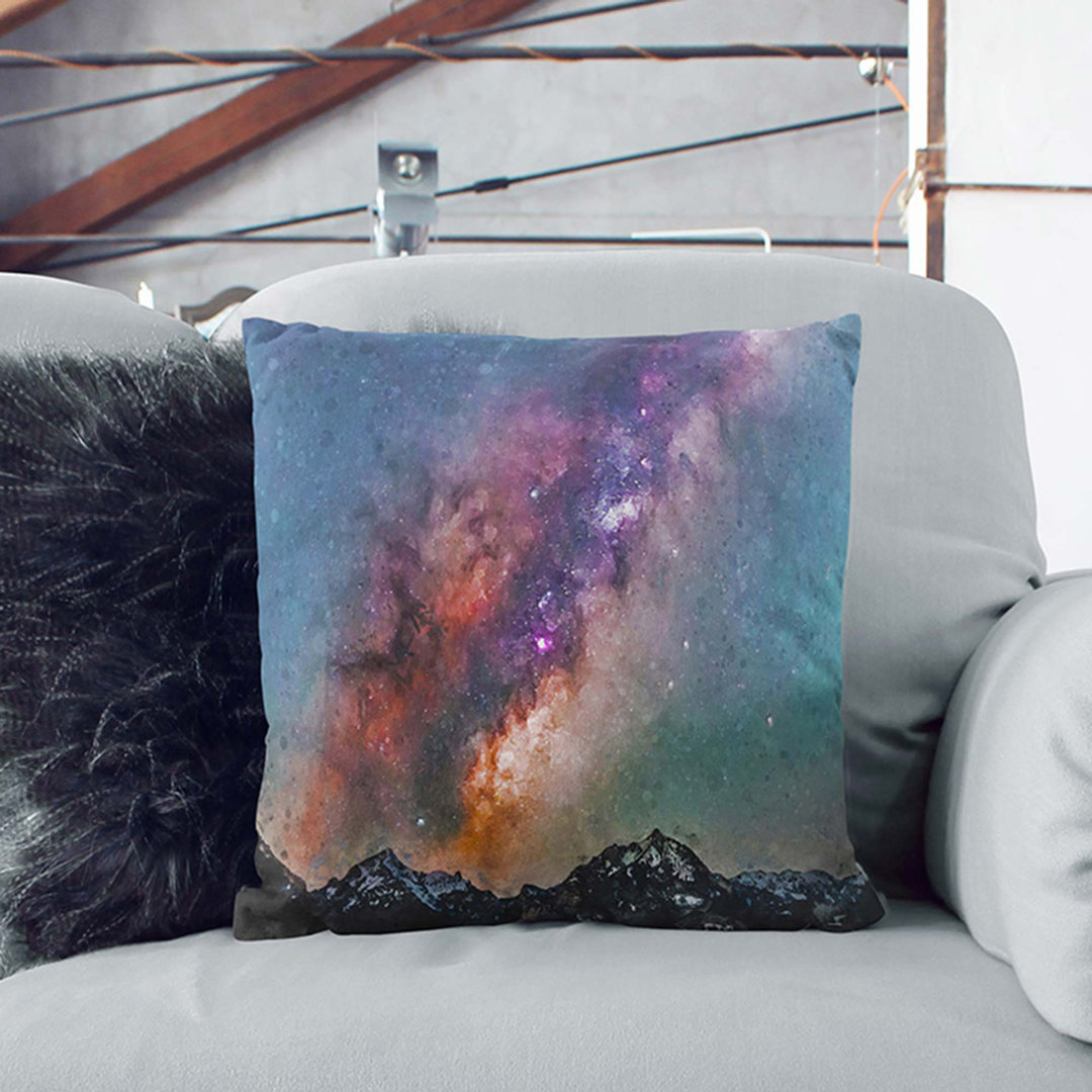 Colourful Stars over Austria Cushion with Filling