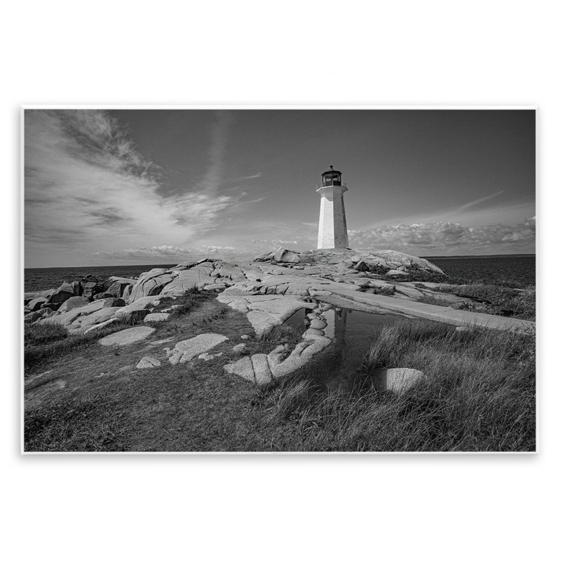 Plaque murale «Heart of Lighthouse View» par Norm Stelfox, H 10 po x l 15 po