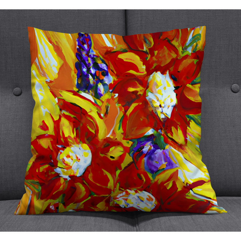 Throw Pillow, Polyester, 18"H x 18"W