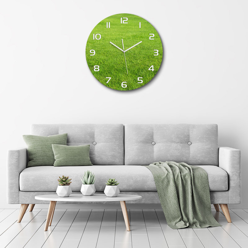 Jesher Glass Wall Clock