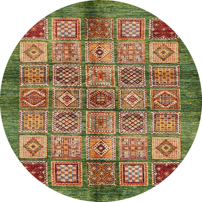 Tapis abstrait moderne 712, Rond 4 pi