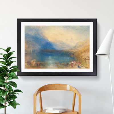 Lake of Zug by Joseph Mallord William Turner - Picture Frame Painting