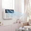 Climatiseur de fenêtre en U 10 000 BTU Smart Wi-Fi en forme de U, mode multi-en-1 6 en 1, refroidissement CA très écoénergétique Ft avec télécommande pour chambre et bureau-130010396