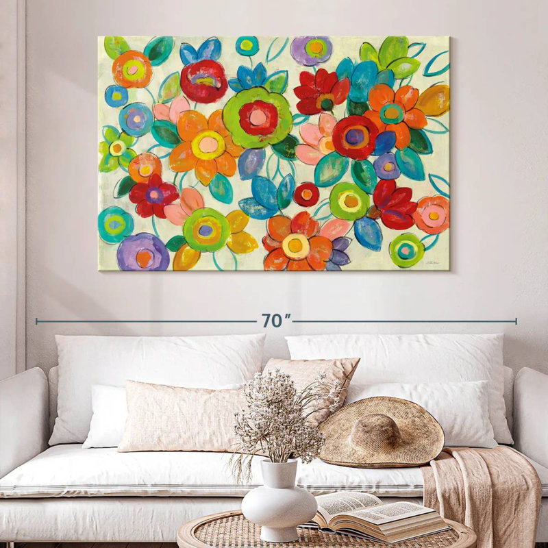 Fleurs décoratives Avery I, H 34 po x l 51 po