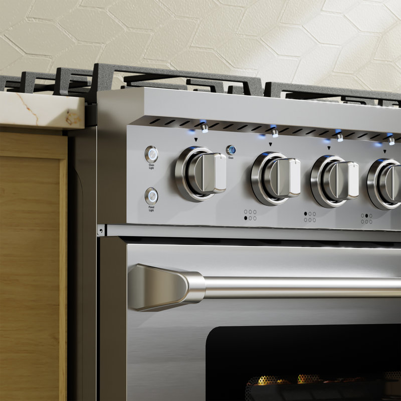 Empava 36" 6 Cubic Feet Free Standing Range