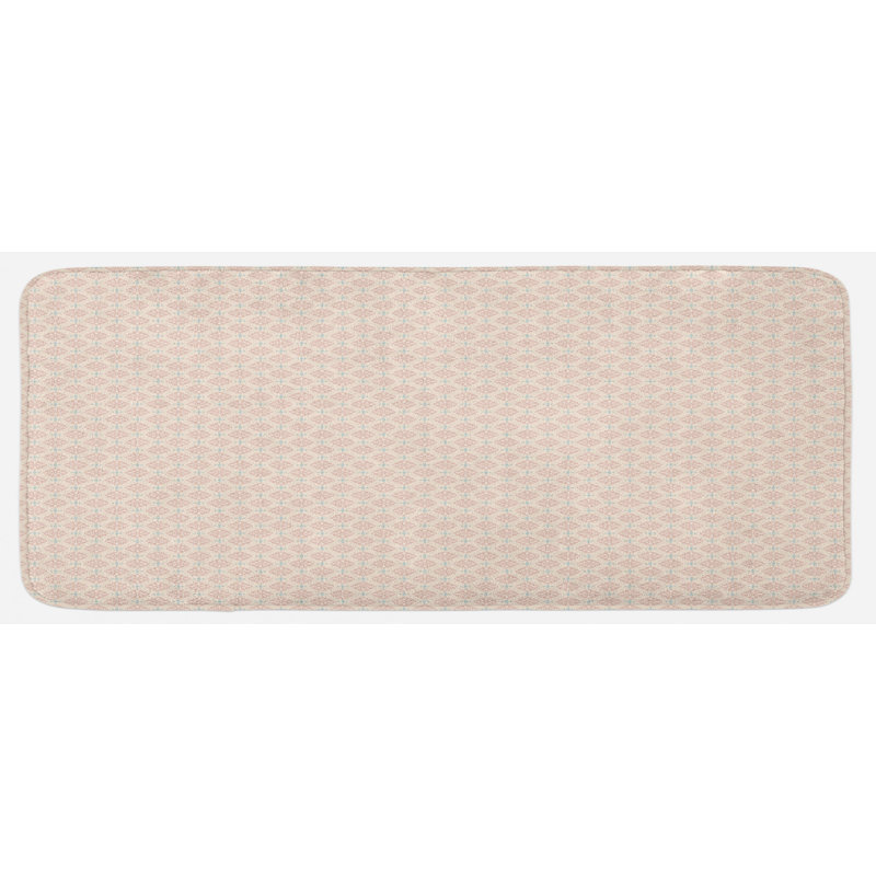 Tapis de cuisine shabby flore