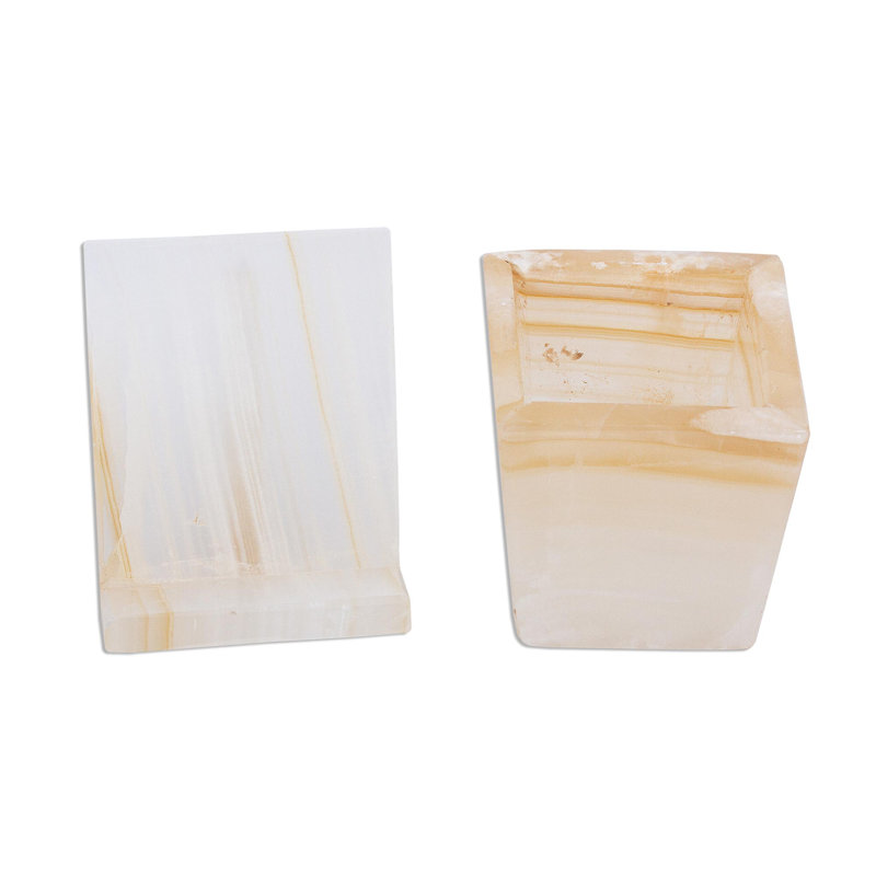 Briggett Marble Desk Organizer Set