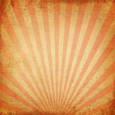 Sunburst Retro Paper by Jakkapan21 - Wrapped Canvas Print