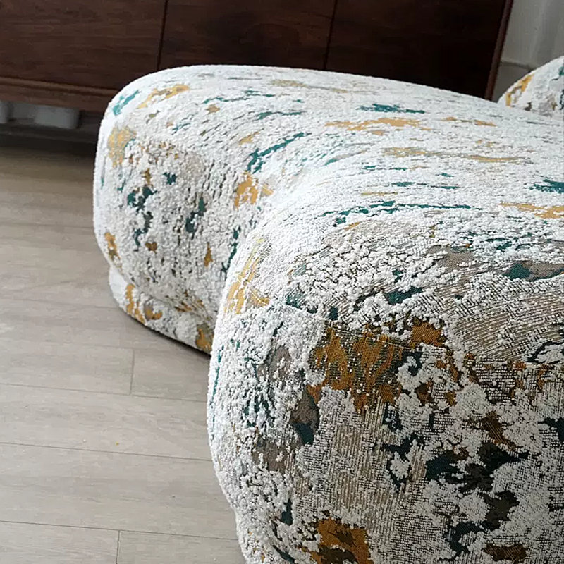 Petit fauteuil incurvé Leisure