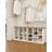 Farmhouse Shoe Storage Bench, Entryway Shoe Cubby Bench, Compartments Widened Wooden Shoes Cubbies, Shoes Rack Benchs for Cloakroom, Living Room, Antique White-1420391398-1422583813