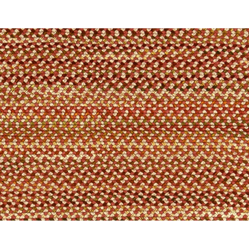 Hand Knotted Wool Area Rug in Red