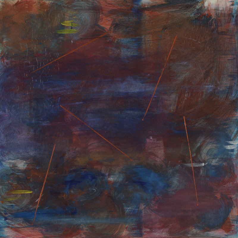 Red Blade Painting by Joyce Creiger