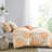 Édredon élégant en orange: double / grand, style double / grand avec: thème orange