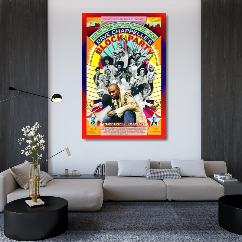 Dave Chappelle's Block Party, 48" H x 32" W