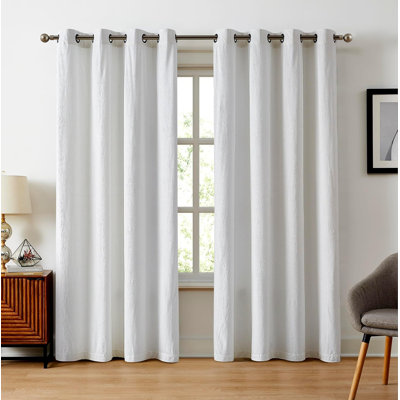 Matyson Velvet Room Darkening Curtain Pair