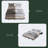 Bed Frame, Heavy Duty Metal Bed Frame, Quick & Easy Assembly, LED Light, No Noise-176550993