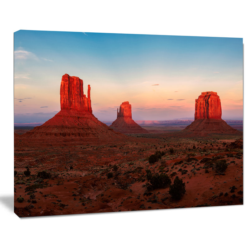 « coucher de soleil » par le paysage, reproduction de photo sur toile tendue, H 30 po x l 40 po x P 1 po