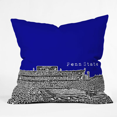 Bird Ave Penn State University Throw Pillow