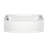 Tulum 60" x 32" Alcove/Tile In Soaking Acrylic Bathtub-60882847-60922720