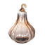 Glass Pumpkin - Set of 2 - 4.3"Dia. x 7" - Clear