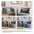 Aunna 34" Sherpa Upholstered Swivel Barrel Chair-1188135603