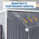 Metal Lean-to Storage Shed Multiple Sizes