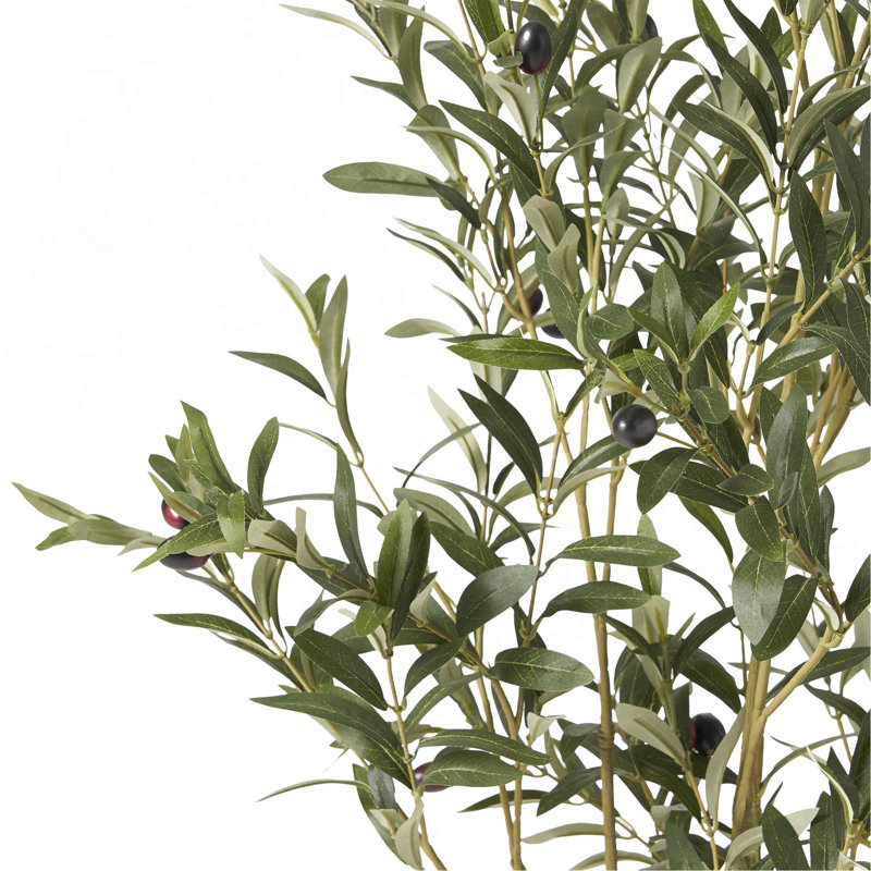 Artificial Olive Tree, 47 in x 19 in