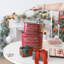 Ensemble de 2 seaux de Noël en métal