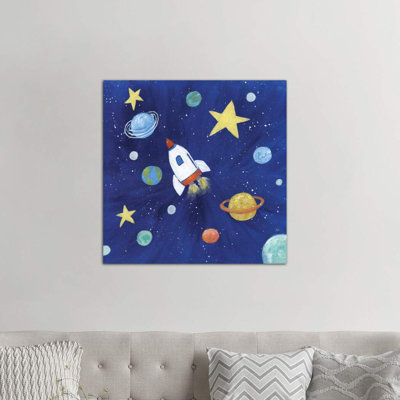 Outer Space by Nan - Wrapped Canvas Print