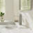 Brushed Nickel Single Hole One Handle Bathroom Sink Faucet, Waterfall Square Single Handle Basin Faucet, With Metal Pop-Up Drain With Overflow And Water Supply Line