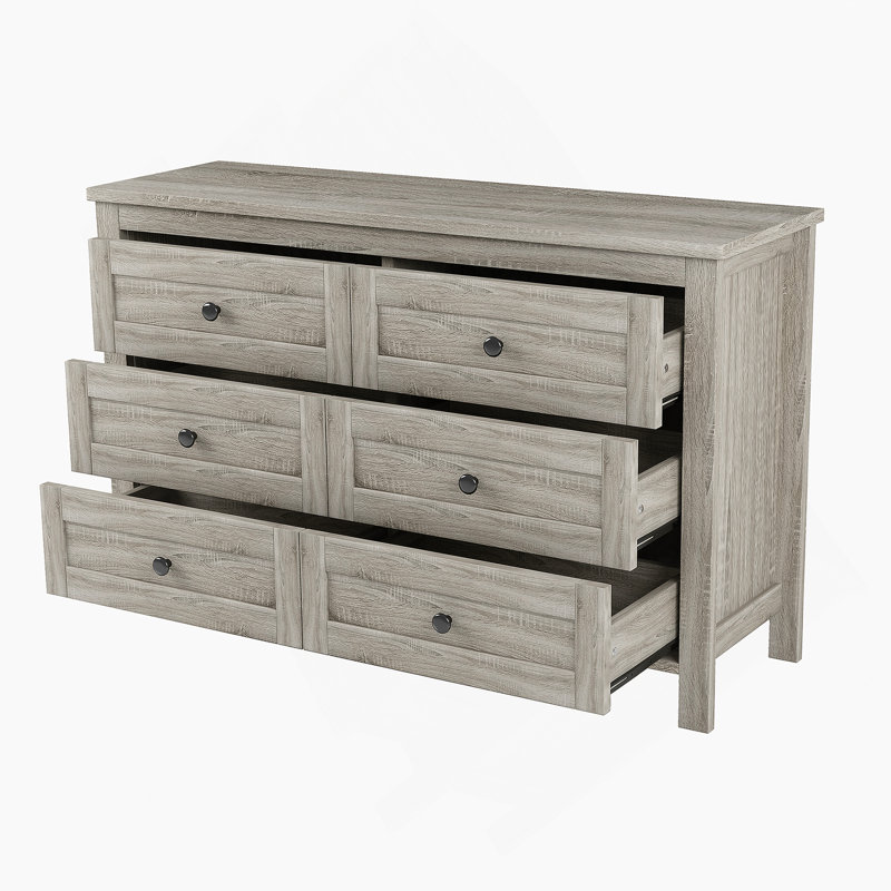 3-Pieces Bedroom Sets Full Size Farmhouse Platform Bed With Double Sliding Door Storage Headboard And Charging Station, Storage Nightstand And Dresser, Antique Gray