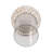 Shell White Cylinder Hurricane Candle Holder-1212029644