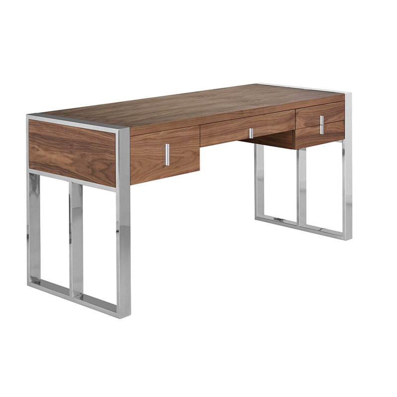 Solid Wood Base Wardrobe Desk