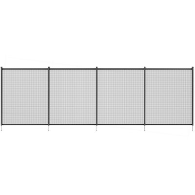 Pool Fence, 4 x 108 FT Pool Fences for Inground Pools, Removable Child Safety Pool Fencing, Easy DIY Installation Swimming Pool Fence, 340gms Teslin PVC Pool Fence Mesh Protects Kids and Pets