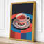 Teacup Geometry Mid-Century - Wrapped Canvas-1046565028-1046565031