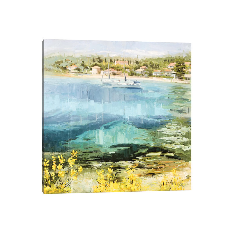 Clear Water 1 Piece Wrapped Canvas Painting, 66.04 cm H x 66.04 cm W