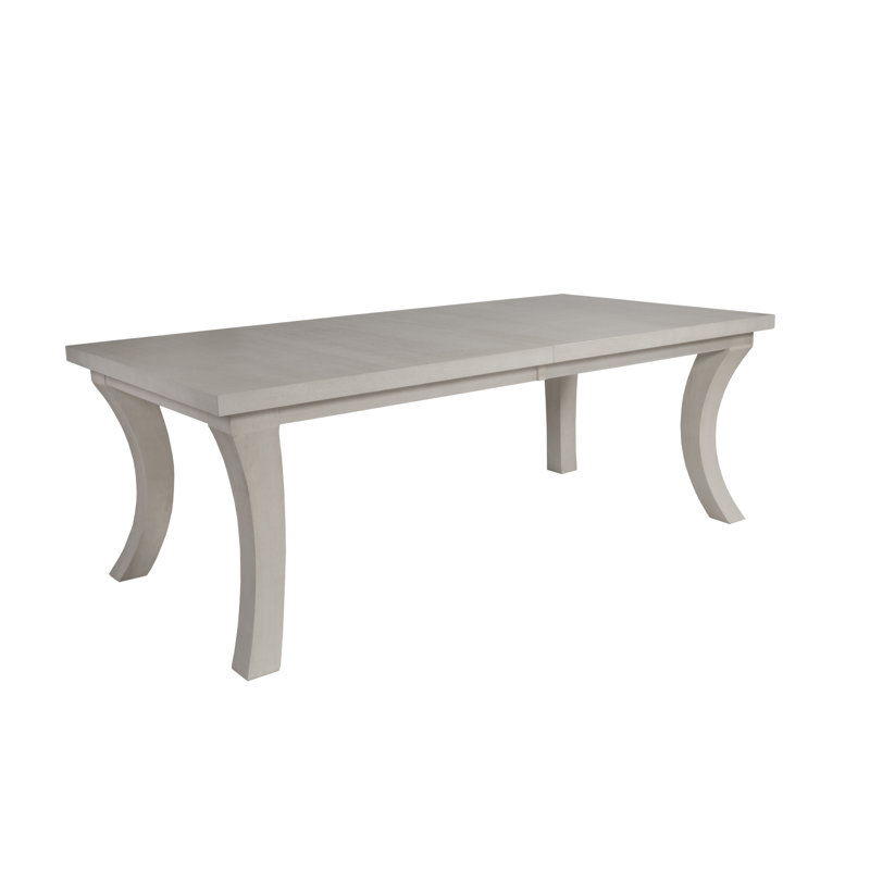 Graphite Extendable Solid Wood Base Dining Table