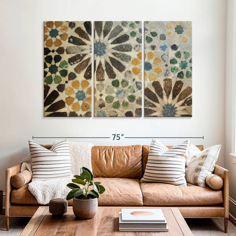 Carreau Kerner Alhambra I, H 42 po x l 65 po