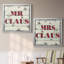 Mr. Claus - ensemble de 2 reproductions d'art textuel-1454132446-1454132423-1454132447