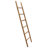 74.4'' Tall Wood Blanket Ladder