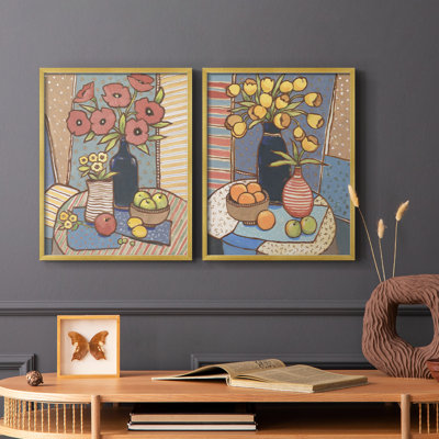 Tableau nature morte I-Premium, reproduction encadrée - prêt à être accroché - aucun clou requis - aucun clou requis