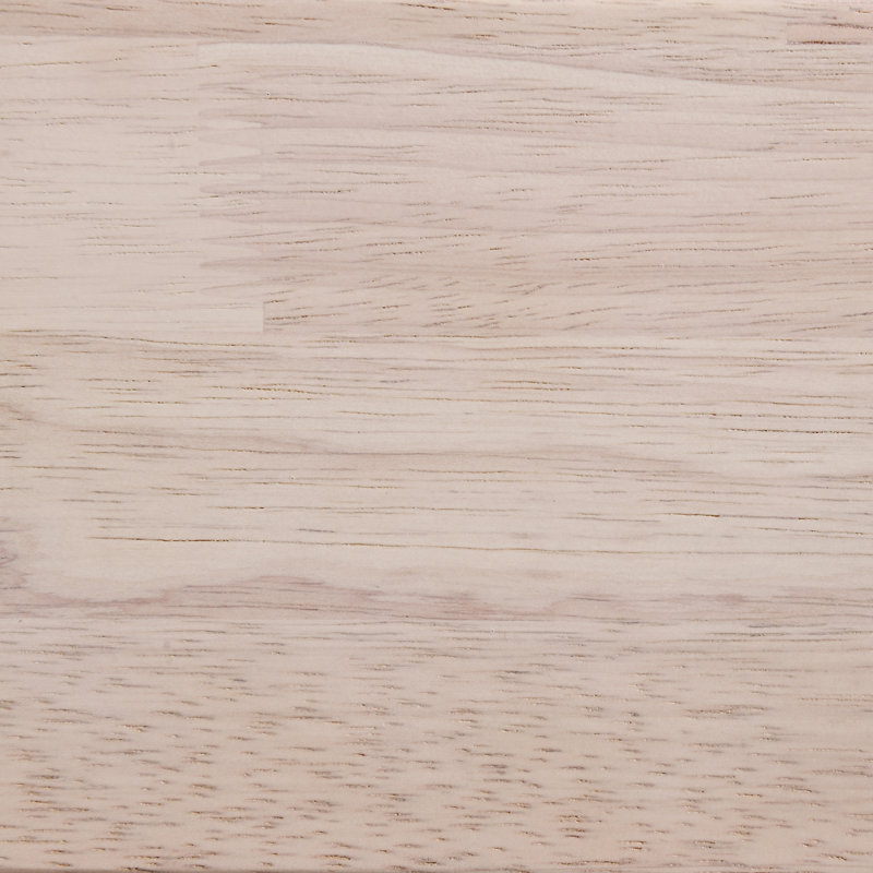 Lit en bois massif Odacia, Naturel, Simple