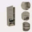 Armoire de salle de bain à 2 tablettes-449293808