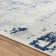 Tapis abstrait bleu / beige