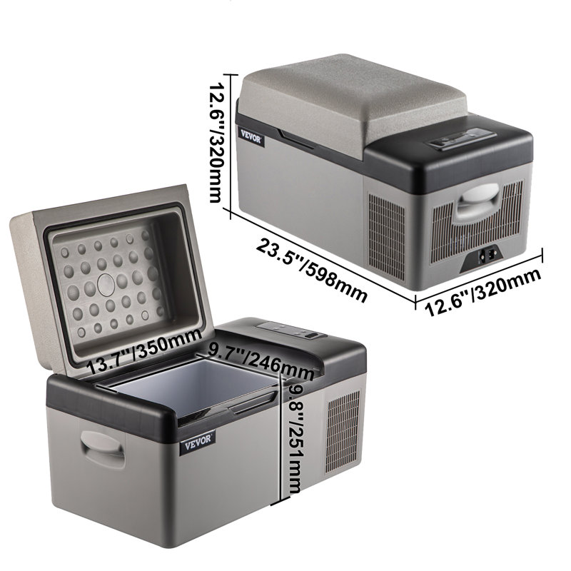Compresseur de réfrigérateur portatif 21Qt